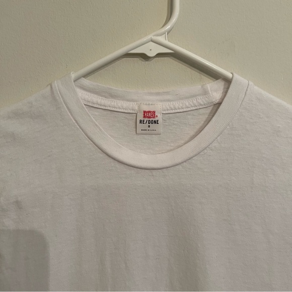 Re/Done x Hanes 50s Fitted Tee NWOT - Picture 6 of 9